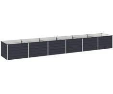 Pakelta sodo lova Antracito 480 x 80 x 55 cm