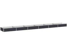 Pakelta sodo lova Antracito 600 x 80 x 24 cm
