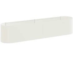 Pakelta sodo lova Balta 200 x 40 x 40 cm