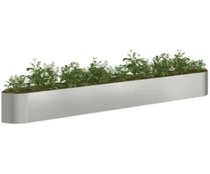 Pakelta sodo lova Galvanizuotas plienas 380 x 40 x 40 cm