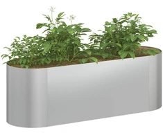Pakelta sodo lova Galvanizuotas plienas 120 x 40 x 40 cm