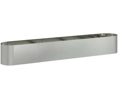 Pakelta sodo lova Galvanizuotas plienas 280 x 40 x 40 cm