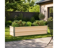 Pakelta sodo lova Ivory 100 x 40 x 24 cm