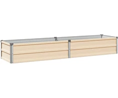 Pakelta sodo lova Ivory 160 x 40 x 24 cm