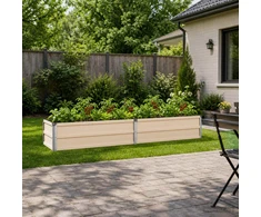Pakelta sodo lova Ivory 160 x 40 x 24 cm