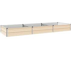 Pakelta sodo lova Ivory 240 x 80 x 24 cm