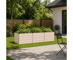 Pakelta sodo lova Ivory 240 x 80 x 55 cm