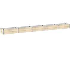 Pakelta sodo lova Ivory 400 x 40 x 24 cm