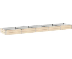 Pakelta sodo lova Ivory 400 x 80 x 24 cm