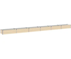 Pakelta sodo lova Ivory 480 x 40 x 24 cm Galvanizuotas plienas