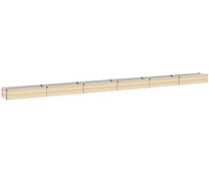 Pakelta sodo lova Ivory 600 x 40 x 24 cm
