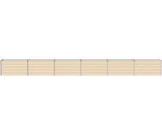 Pakelta sodo lova Ivory 600 x 40 x 55 cm