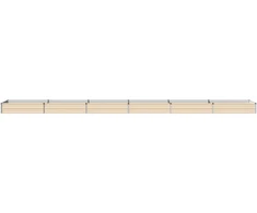 Pakelta sodo lova Ivory 600 x 80 x 24 cm