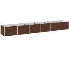Pakelta sodo lova Juoda 480 x 80 x 55 cm