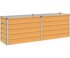 Pakelta sodo lova Natūrali 160 x 40 x 55 cm