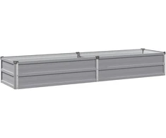 Pakelta sodo lova Pilka 160 x 40 x 24 cm
