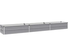 Pakelta sodo lova Pilka 240 x 40 x 24 cm