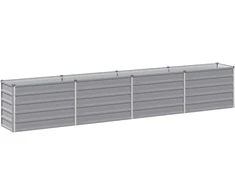 Pakelta sodo lova Pilka 320 x 40 x 55 cm