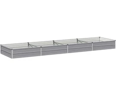Pakelta sodo lova Pilka 320 x 80 x 24 cm