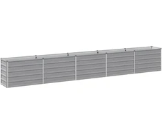Pakelta sodo lova Pilka 400 x 40 x 55 cm