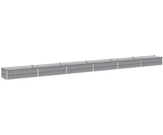 Pakelta sodo lova Pilka 480 x 40 x 24 cm