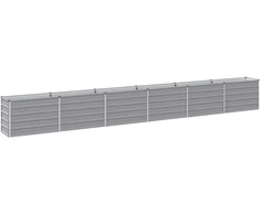 Pakelta sodo lova Pilka 480 x 40 x 55 cm