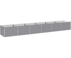 Pakelta sodo lova Pilka 480 x 80 x 55 cm