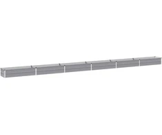 Pakelta sodo lova Pilka 600 x 40 x 24 cm
