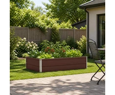 Pakelta sodo lova Ruda 100 x 80 x 24 cm Galvanizuotas plienas