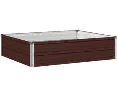 Pakelta sodo lova Ruda 100 x 80 x 24 cm Galvanizuotas plienas