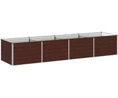 Pakelta sodo lova Ruda 321 x 80 x 55 cm Galvanizuotas plienas
