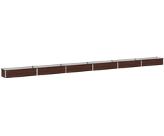 Pakelta sodo lova Ruda 600 x 40 x 24 cm