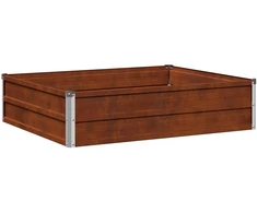 Pakelta sodo lova Rūdijanti 100 x 80 x 24 cm kartonas