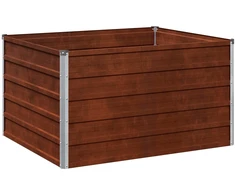 Pakelta sodo lova Rūdijanti 100 x 80 x 55 cm kartonas