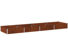 Pakelta sodo lova Rūdijanti 320 x 80 x 24 cm kartonas