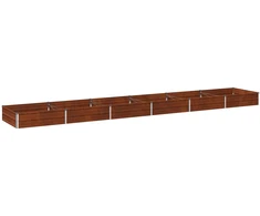 Pakelta sodo lova Rūdijanti 480 x 80 x 24 cm kartonas
