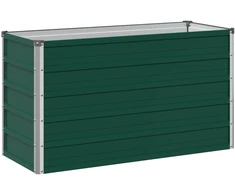 Pakelta sodo lova Žalia 100 x 40 x 55 cm
