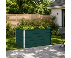 Pakelta sodo lova Žalia 100 x 80 x 55 cm Galvanizuotas plienas
