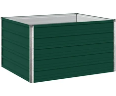 Pakelta sodo lova Žalia 100 x 80 x 55 cm Galvanizuotas plienas