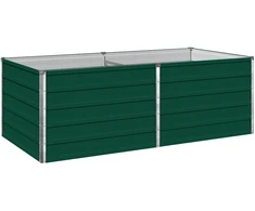 Pakelta sodo lova Žalia 160 x 80 x 55 cm