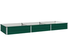 Pakelta sodo lova Žalia 240 x 80 x 24 cm