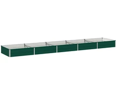 Pakelta sodo lova Žalia 400 x 80 x 24 cm