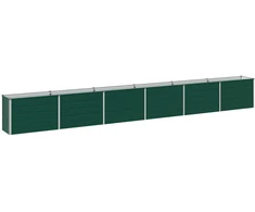 Pakelta sodo lova Žalia 480 x 40 x 55 cm Galvanizuotas plienas