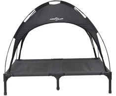 Šuo Lova Juoda 92 x 77 x 82,5 cm Plienas