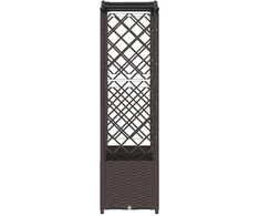 Pakeltas lovas su trelėmis ir stogu Ruda 204 x 40 x 138 cm PP