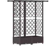 Pakeltas lovas su trelėmis ir stogu Ruda 124 x 40 x 123 cm PP