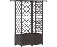Pakeltas lovas su trelėmis ir stogu Ruda 124 x 40 x 136 cm PP