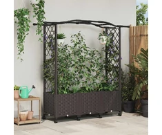Pakeltas lovas su trelėmis ir stogu Ruda 164 x 40 x 144 cm PP