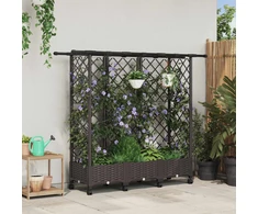 Pakeltas lovas su trelėmis ir stogu Ruda 164 x 40 x 127 cm PP