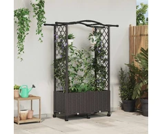 Pakeltas lovas su trelėmis ir stogu Ruda 125 x 40 x 144 cm PP